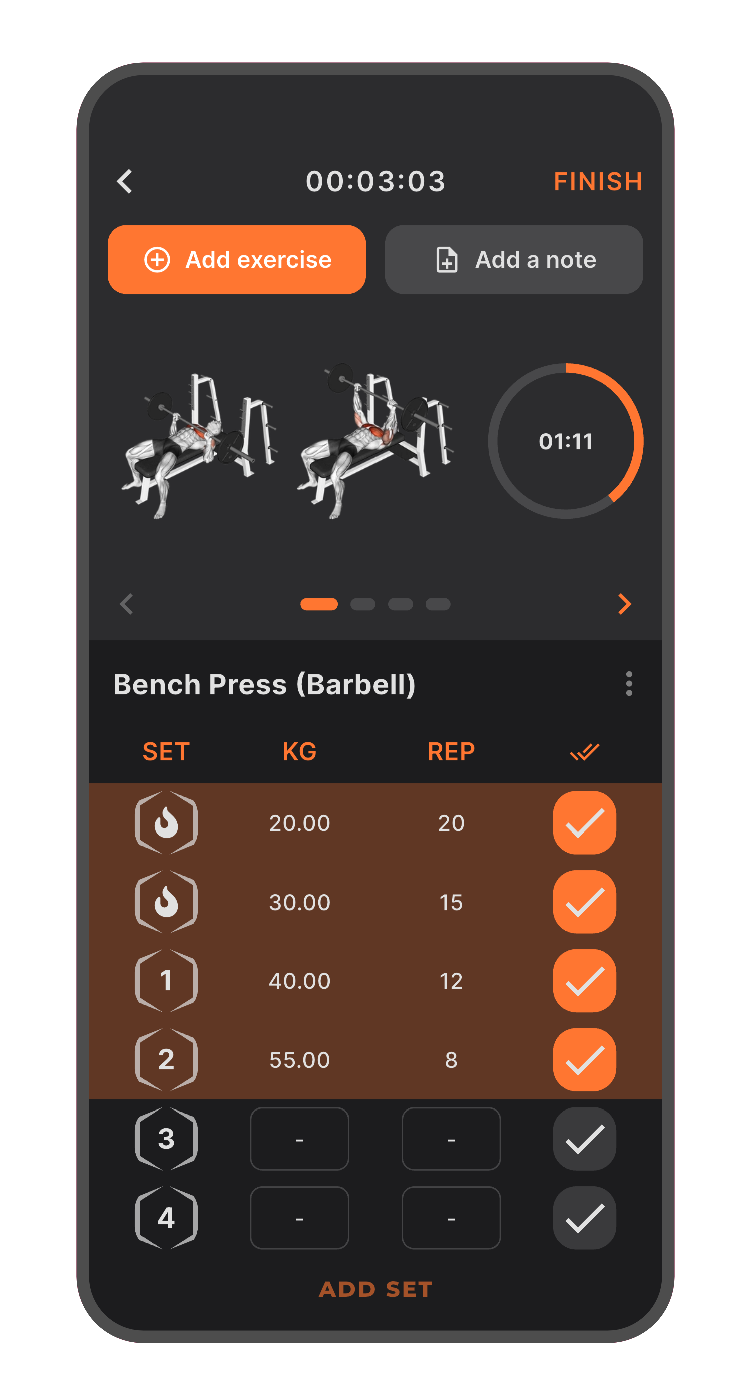 Workouts